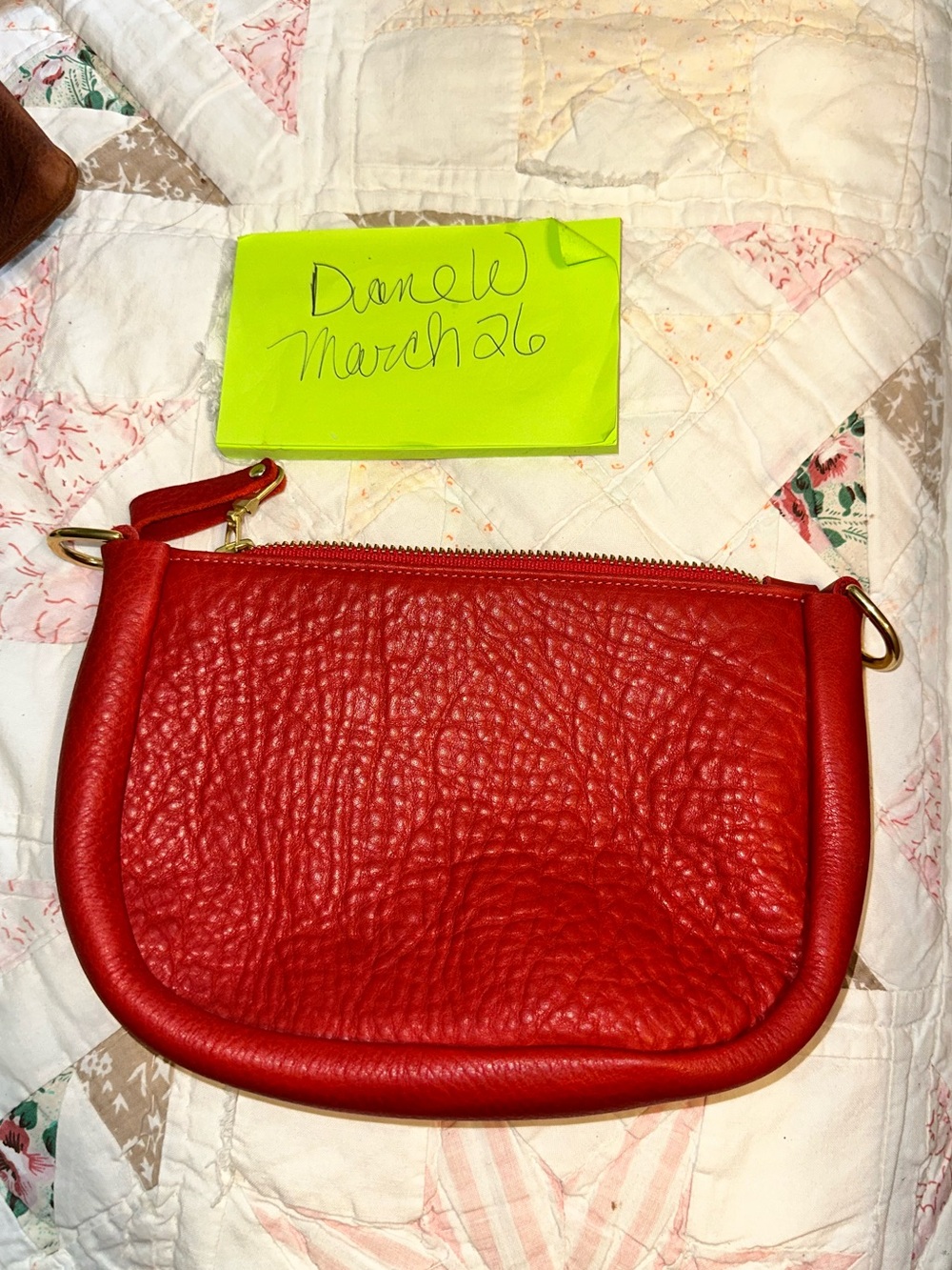 KMM red cypress mini crossbody